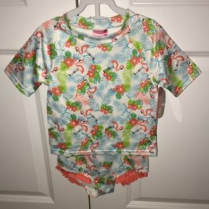 Girl 3 pieces bathing suits - UPF 50+